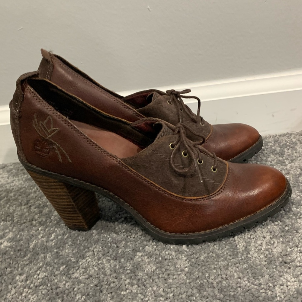 Womens Timberland Earthkeepers heels size 8 - Picture 1 of 10